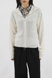 Eye Net Hood Zip-up