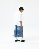 [AG] Upside Down Denim Half Pants