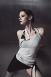 ode dual button halter sleeveless