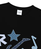 ROCK STAR APPLIQUE TEE