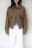 Rivet Cotton Blouson Jacket