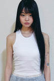 Rimma ribbed sleeveless top