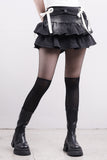 Serena Ribbon Denim Skirt