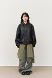 Base Leather Blouson