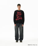 SO FAR SO GOOD KNIT SWEATER