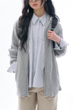 Dusk slim waffle hooded zip-up