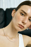Melrose Double Chain Necklace