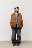 Soft Suede Blouson
