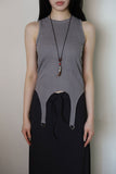 Ethnic horn necklace