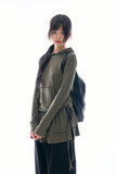 Sirocco hoodie wrap skirt set