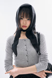 Lorric cropped button tee