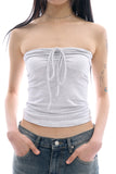 Tindra front shirring top
