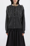 Wished Frill Knit Cardigan