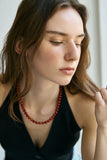 Burning Berry Carnelian Necklace