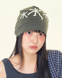 Florin stripe bandana beanie