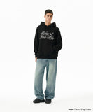 LETTER INK LOGO HOODIE