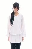 Fleur sheer lace blouse