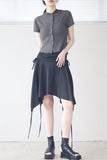 Lasse Strap Layered Skirt