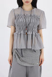 Mock chiffon blouse