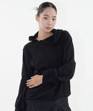 Leven zip-up hood sweater