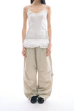 Leaf frill layered top