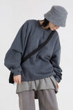 Knit down bucket hat