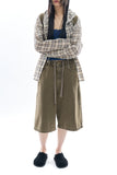 Mud retro bermuda pants