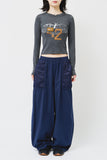 (W) Sports Mesh Banding Pants