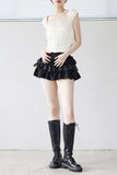 Rosen Flare Tiered Skirt