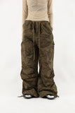 Cargo printed military pants