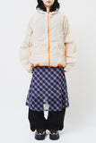 (W) Broad Check Skirt