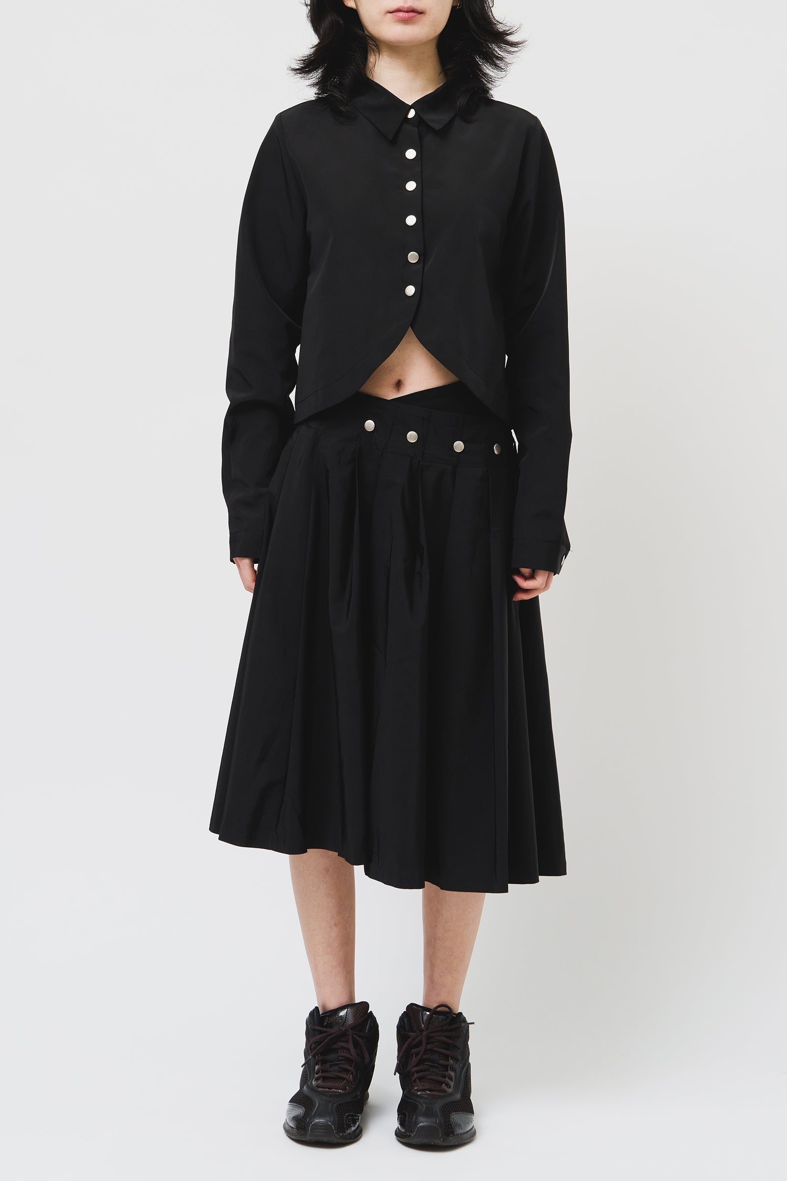 【HI FI FNK】(W) Mory Polyester Skirt HI FI FNK(ハイファイファンク) - (W)モリーポリエステル