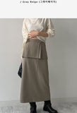 [Setup Available] Barnes Strap Long Skirt