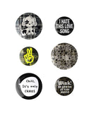 FESTA BUTTON PIN SET