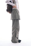 Forest skirt layered pants