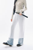 Summit see-through layered skirt