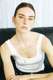 Crown Hoop Earrings