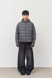 Rap Hooded Down Jumper
