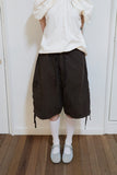 Bruno string cargo bermuda pants