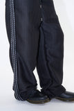 Drain tweed track pants