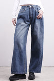 Seron Pintuck Denim Pants