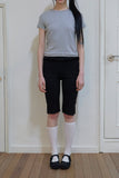 Olenna frill capri leggings shorts