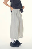Pie check capri bermuda pants