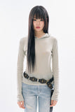 Noah see-through hooded t-shirt