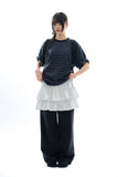 Velin pigment stripe T-shirt