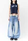 (W) Crack Heart Sleeveless