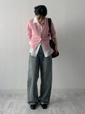 Haji Raglan Round Neck Cardigan