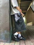 Russel Two Button Carpenter Bermuda Pants