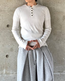Slim Henley Knit