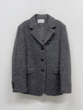 [wool 95%] Booth Hairy 3-button Overfit Jacket